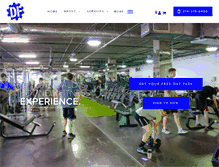 Tablet Screenshot of dieselfitness214.com